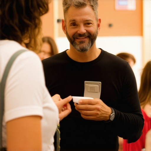 Business owner participating in Madison community event to boost local visibility