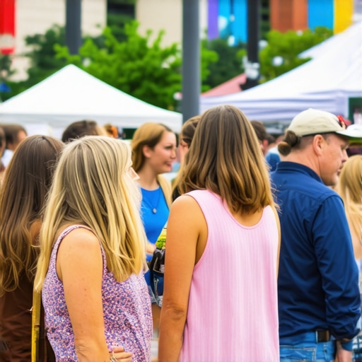 Madison community event with local businesses participating, promoting local SEO and community ties.