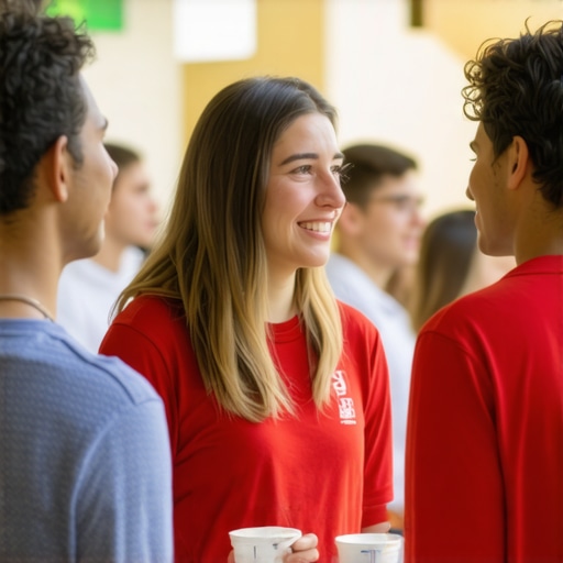 Madison Community Event Engagement People participating in a local Madison community event, showcasing community spirit and engagement