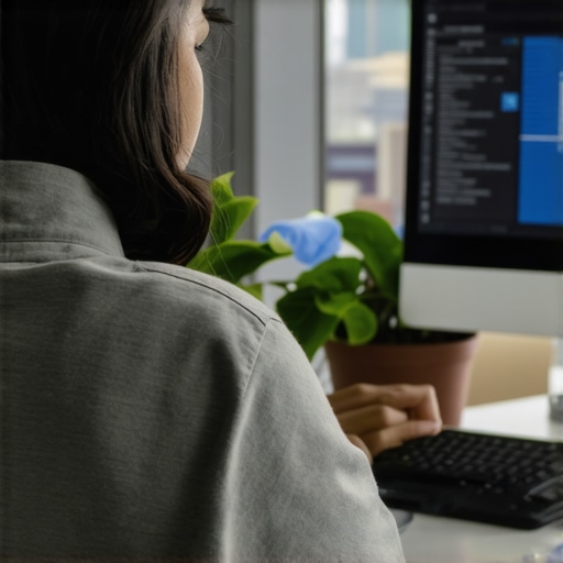 Madison Local Business SEO Analysis Business owner analyzing local SEO data in Madison