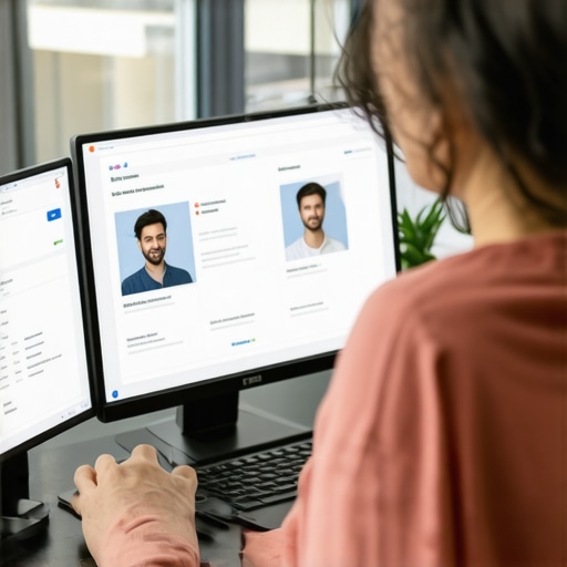 Madison business owner working on Google My Business profile optimization