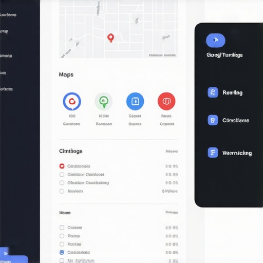 Dashboard interface displaying Madison local SEO metrics