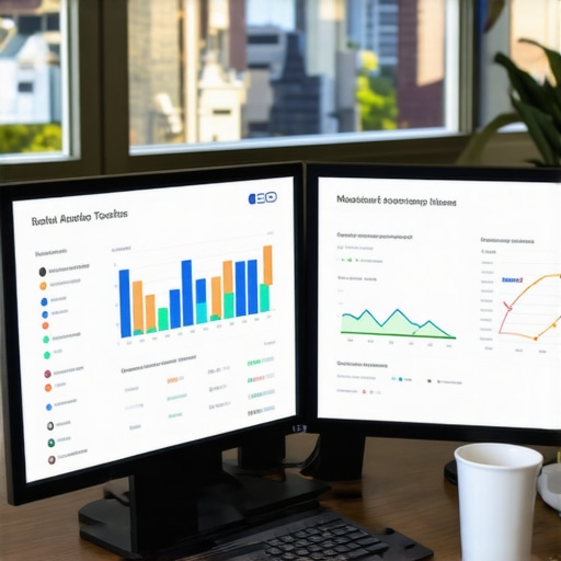 Managing Local SEO for Madison Businesses Dashboard with local SEO metrics and Madison landmarks