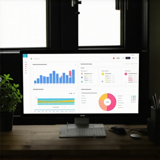 Close-up of SEO analytics dashboards tracking Madison Wisconsin business performance