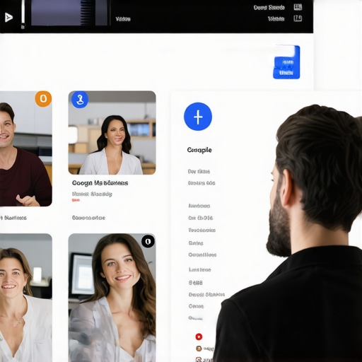 Business owner optimizing GMB profile with photos and videos for verification success in Madison.