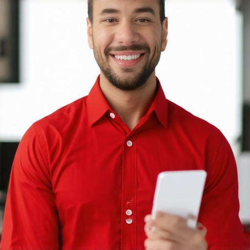 Business owner in Madison requesting reviews from a customer