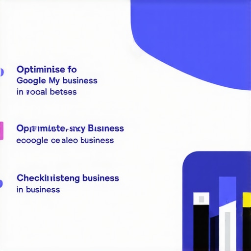 Infographic showing key steps for local SEO optimization in Madison, Wisconsin, for 2026.