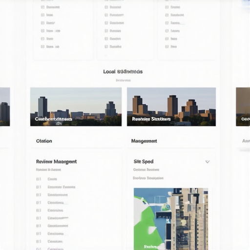 Screenshot of local SEO management tools for Madison Wisconsin