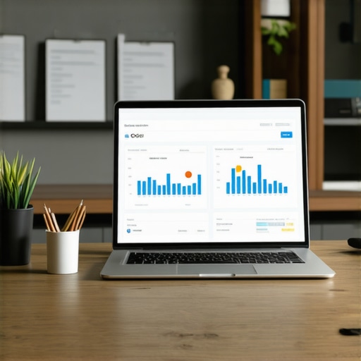 A workspace with SEO analytics and tools for local Madison marketing.
